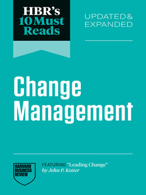 cover image of HBR's 10 Must Reads on Change Management